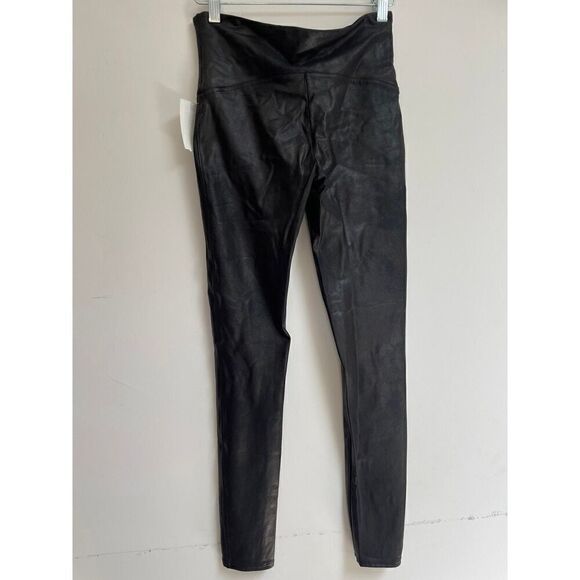 Spanx Best seller womens Faux Leather Leggings Size Large - Picture 2 of 6
